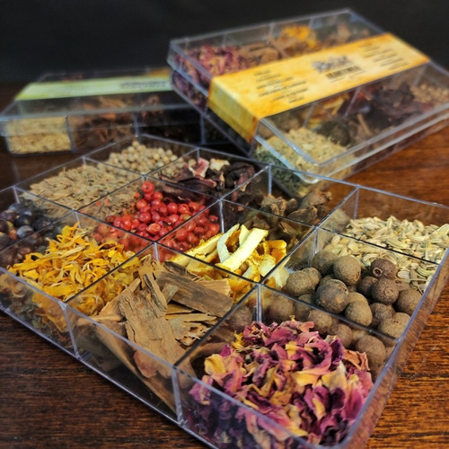 4 Cajas Con 12 Botanicos C/u Para Gin Y Tragos - Mixologia