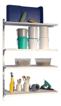 Comprar Modulo Adicional Para Rack De 4 Estantes Metalicos Organiza