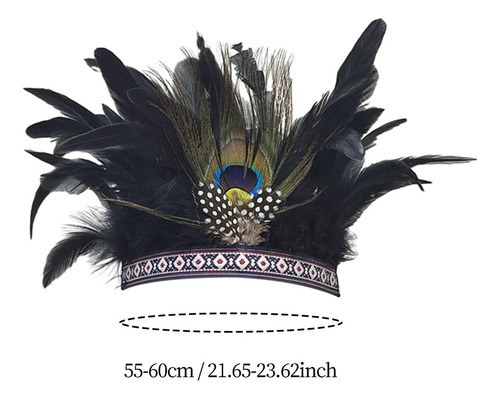 Aplicable A Tocado De Plumas, Banda Para El Pelo,