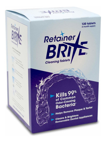 Retainer Brite Tabletas Para Retenedores Ms Limpios Y Aparat