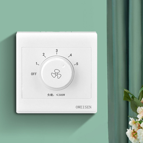 C, Interruptor Velocidade Do Ventilador Teto 5 Posições