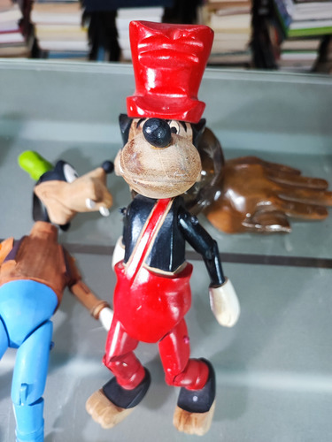 Figuras De Madera Articuladas Pinocho Geppetto Mickey Mouse (Usado)