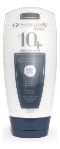 Loção Hidratante Desodorante 10+ 200ml Blueberry