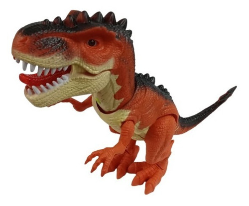 Juguete Dinosaurio Camina T-rex Articulado Luz Sonido Grande