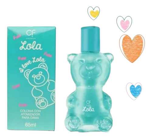 Cf Colorfun Lola Fun Colonia Para Dama Con Glitter Fuller