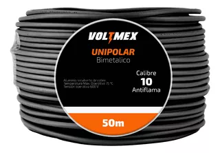 Cable Electrico Calibre 10 Thw Alucobre 50m Unipolar