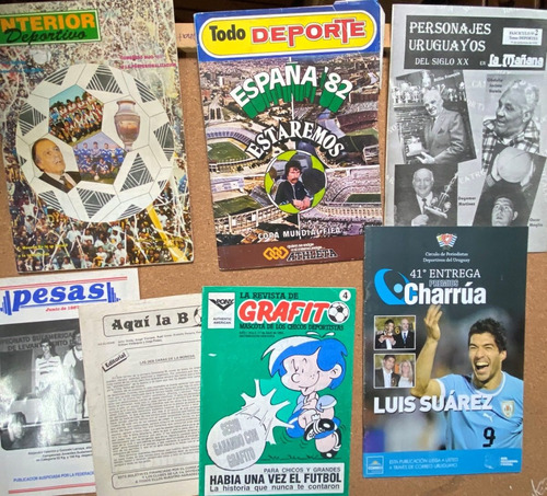 Revistas Y Folletos Lote, Fútbol Deportes, Cf114