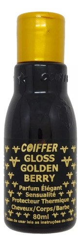 Gloss Golden Berry Coiffer 80ml Reparador De Pontas