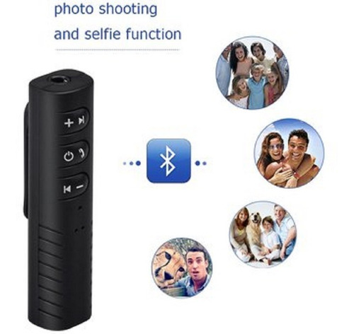Imagen 2 de 6 de Adaptador Receptor Bluetooth De Música Para Auto Y Celular
