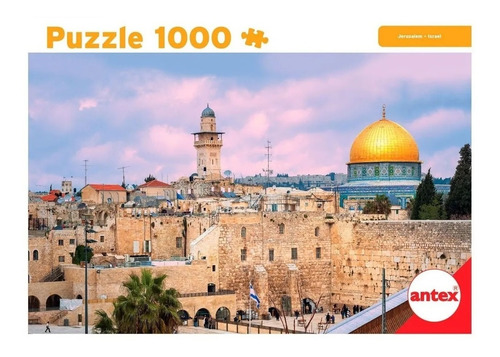 Puzzle Rompecabeza 1000 Piezas Jerusalén Israel Antex