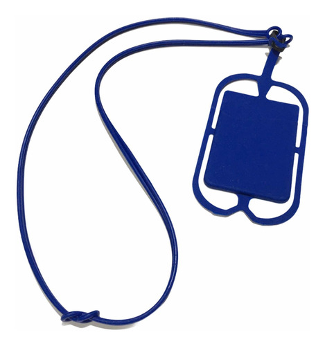 Lanyard Porta Celular Y Tarjetero De Silicon Flexible Ligero