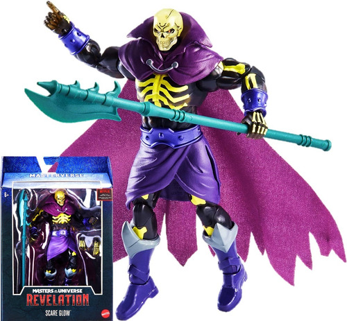 Motu Masters Of The Universe Scare Glow Revelation Masterver
