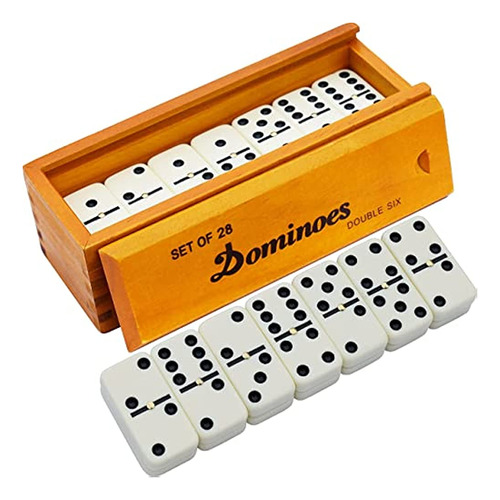 Juego De Dominó Para Adultos - Juego De Dominó Doble Seis - 