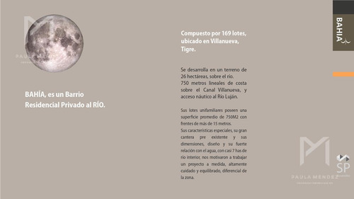 Imagen 19 de 23 de Venta - Terreno - Lote - Barrio Náutico - Bahía Villanueva - Benavidez - Tigre