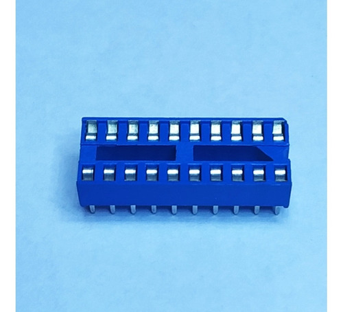 Zócalo Ic Socket 20 Pin Dip 20 Para Soldar (x2 Unidades)