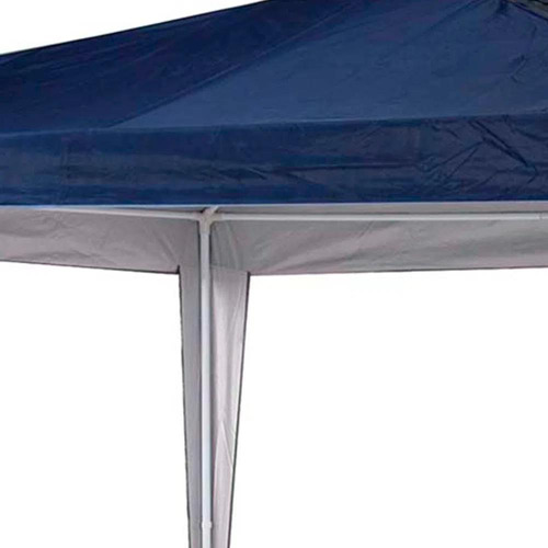 Gazebo Mor Poliéster Oxford 3x3m Azul Silvercoating Cod3523