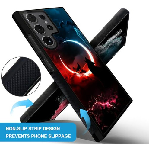 Funda Compatible Con Samsung Galaxy S24 Ultra, Lightning Wol