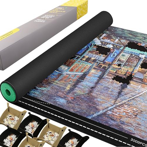 Jigsaw Puzzle Mat Roll Up Rubber No Creases 3000 To 2000 150