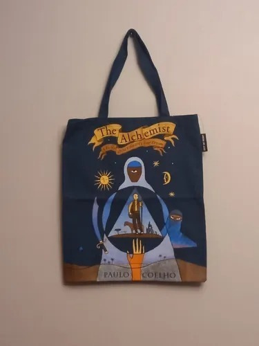Imagen 1 de 2 de Bolsa De Género - El Alquimista De Paulo Coelho