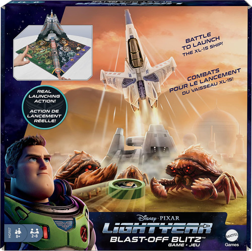 Juego De Mesa Lightyear Blast-off Blitz/destreza