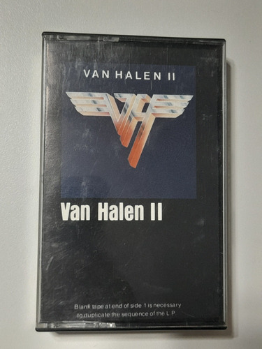 Van Halen - Van Halen Ii (cassette Exc) U.s.a.