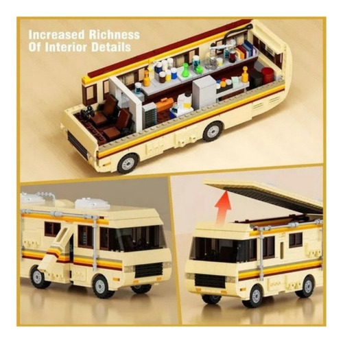 Gh Set De Construcción De Autocaravanas Modelo Rv, 431