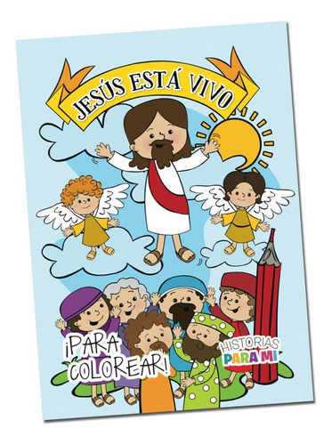 Revista Para Niños Jesús Esta Vivo Para Colorear