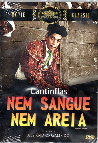 Dvd Cantinflas Nem Sangue E Nem Areia - Studio - Bonellihq