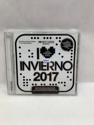 I Love Invierno 2017  Cd La Cueva Musical 