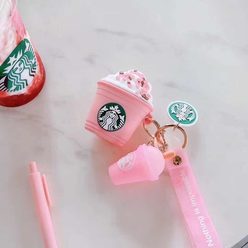 Savvy Seaboard smuggling Case Capa Para Fone AirPods Starbucks Com Chaveiro Copo | Parcelamento sem juros Savvy Seaboard smuggling Case Capa Para Fone AirPods Starbucks Com Chaveiro Copo | Parcelamento sem juros