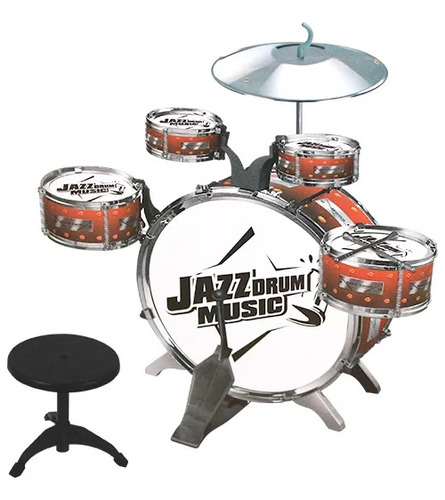 Set Batería Infantil Juguete Musical Niños Jazz Drum