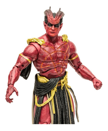 Black Adam Figura Mega Sabbac Mcfarlane Dc Multiverse