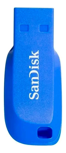 Pendrive Sandisk Cruzer Blade 32gb Usb-a 2.0 Azul