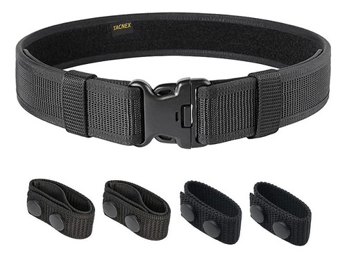 Tacnex Duty Belt Cinturon De Seguridad De Policia Para La Po