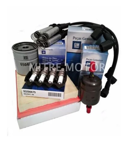 Kit Filtros+buj&iacute;as+cables-corsa 1.6 8v Originales Gm