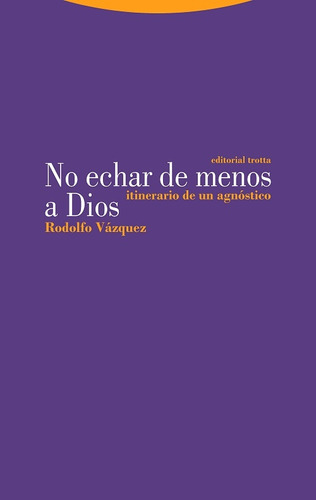 No Echar De Menos A Dios - Rodolfo Vazquez