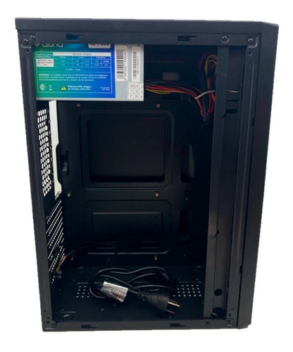 Imagen 10 de 10 de Kit Gabinete Pc Aluna + Fuente 500w + Teclado Mouse Parlante