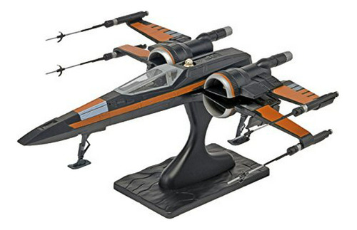 X-wing De Revell Episodio Vii Poe Kit Modelo De Combate.