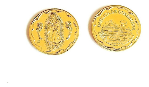 Arras Matrimoniales Oro Lam 14k Virgen De Guadalupe