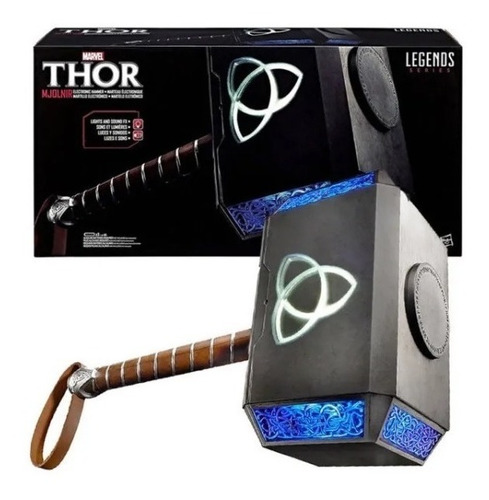 Thor Mjolnir Marvel Legends Martillo Luces Y Sonido