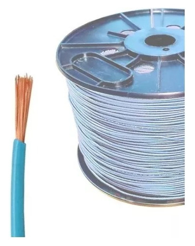 Cable Unipolar 4 Mm X 25 M Celeste Fonseca * E631 *
