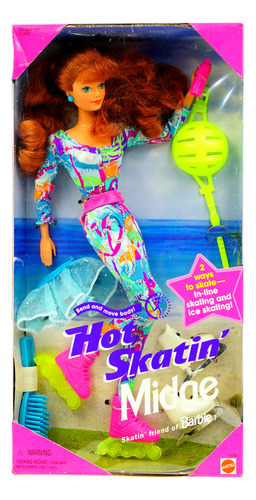 Barbie Hot Skatin' Midge 1994 Edition