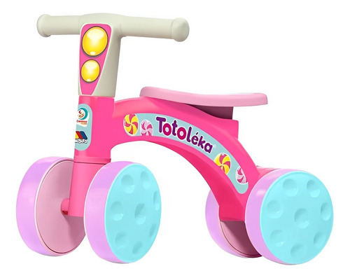 Totoleka Bicicleta De Equilíbrio Rosa 8019 Cardoso