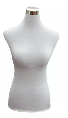 Torso Maniquí Dama Blanco Exhibición Ropa Femenina Rondon