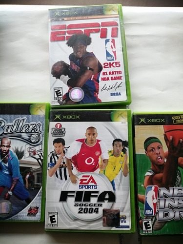 Juegis Xbox Varios Precios Fifa Soccer 2004 Xbox Basketball