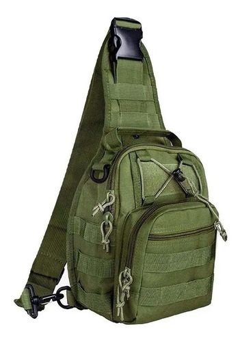 Morral Táctico Mochila Bandolera Militar Free Wolf | MercadoLibre
