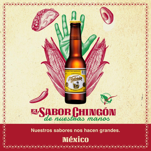 Cerveza Obscura Victoria Cuartito, 12 Botellas De 210ml C/u