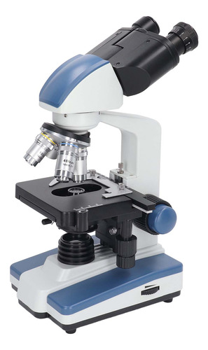 Microscopio De Laboratorio Binocular De Doble Capa De 40x A