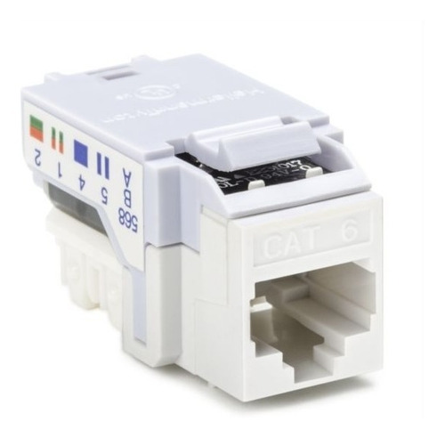 Jack Hembra Rj45 Categoria 6 Hellermann Tyton Cat6 Giga