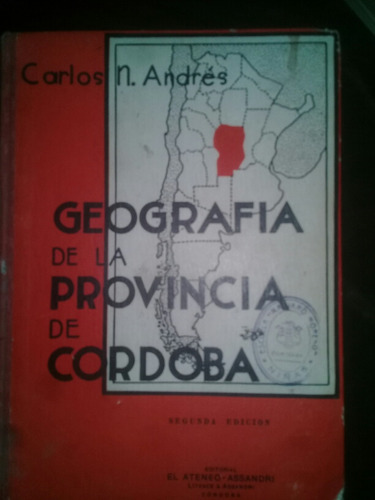 Geografia De La Provincia De Cordoba Carlos Andres